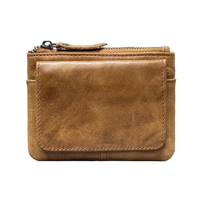 Retro RFID maciņš, mazs vīriešu kredītkartes turētājs, maks vīriešiem, tievs ādas maks ar monētu maku vīriešiem sievietēm