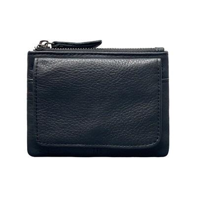 Retro RFID maciņš, mazs vīriešu kredītkartes turētājs, maks vīriešiem, tievs ādas maks ar monētu maku vīriešiem sievietēm