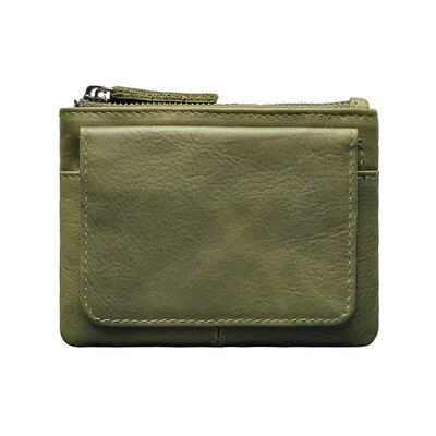 Retro RFID maciņš, mazs vīriešu kredītkartes turētājs, maks vīriešiem, tievs ādas maks ar monētu maku vīriešiem sievietēm