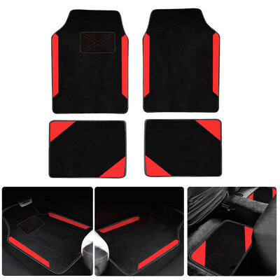 4Gb Universālie automašīnu grīdas paklājiņi PEUGEOT 206 206CC 207 207CC 301 307cc 308 308CC zamšādas paklāja auto salona piederumi