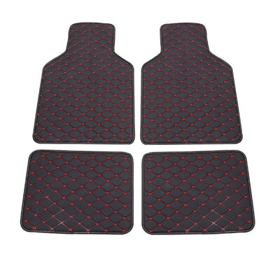 4gab Auto Grīdas Paklājiņi Seat Ateca Arona ibiza Leon Toledo Leon ST CUPRA Auto Kāju Paklājiņi Auto Salona Aksesuāri Auto Paklāji JAUNUMI