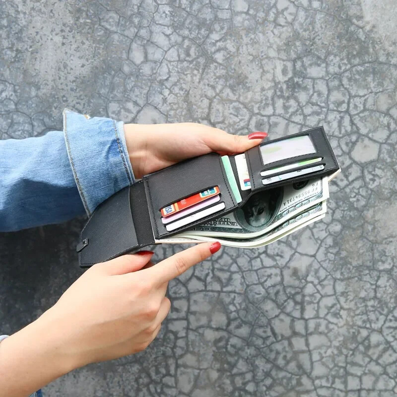 Novi luksuzni ženski kratki novčanik, modni držač za više kartica, torbica za novčiće, ženski novčanici, male torbice za novac, torbica od PU kože