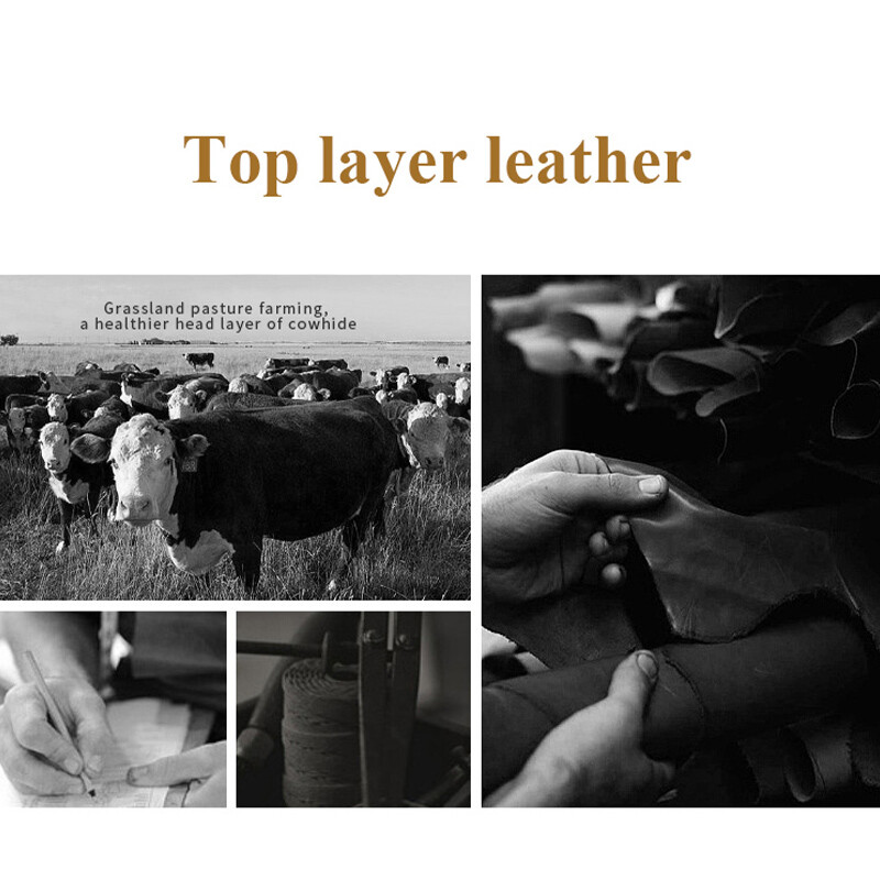 SCHLATUM īstas ādas portfeļi, cieti vīriešiem Luksusa rokassomas klēpjdatoru portfeļu somas 15,6 collu biroja biznesa datora soma