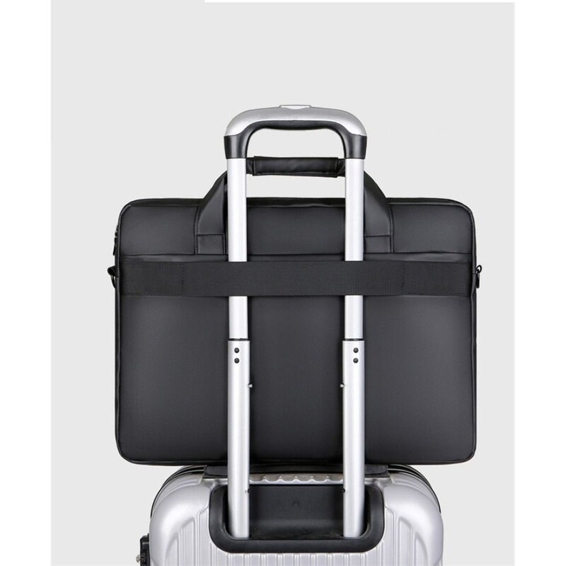 Férfi táskatáska Egyszerű üzleti válltáska Híres táskák Híres márka Vízálló irodai kézitáska 15 hüvelykes Laptop táska Új