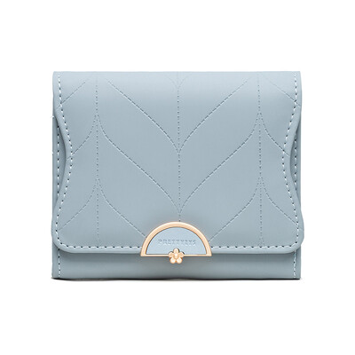 2023, poșetă scurtă pentru femei, japoneză și coreeană din PU, cataramă hardware moale, tendință simplă, totul de nișă, geantă de mare capacitate pu