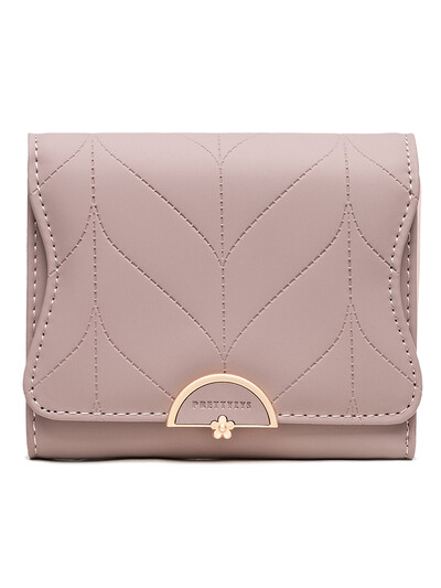 2023, poșetă scurtă pentru femei, japoneză și coreeană din PU, cataramă hardware moale, tendință simplă, totul de nișă, geantă de mare capacitate pu