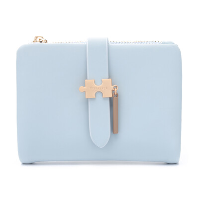 Brand Fashion Portofel scurt Poșetă pentru femei, plin de două ori, portofel pentru monede, pentru femei, cu card, Carteira mică