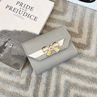 Poșeta Doamnelor 2024 Genți Fundă Poșetă Scurtă Magnetică 30% Reducere Poșetă Doamnă Mini Poșetă Ieftină Schimbare Poșetă Kaba Portofele pentru femei