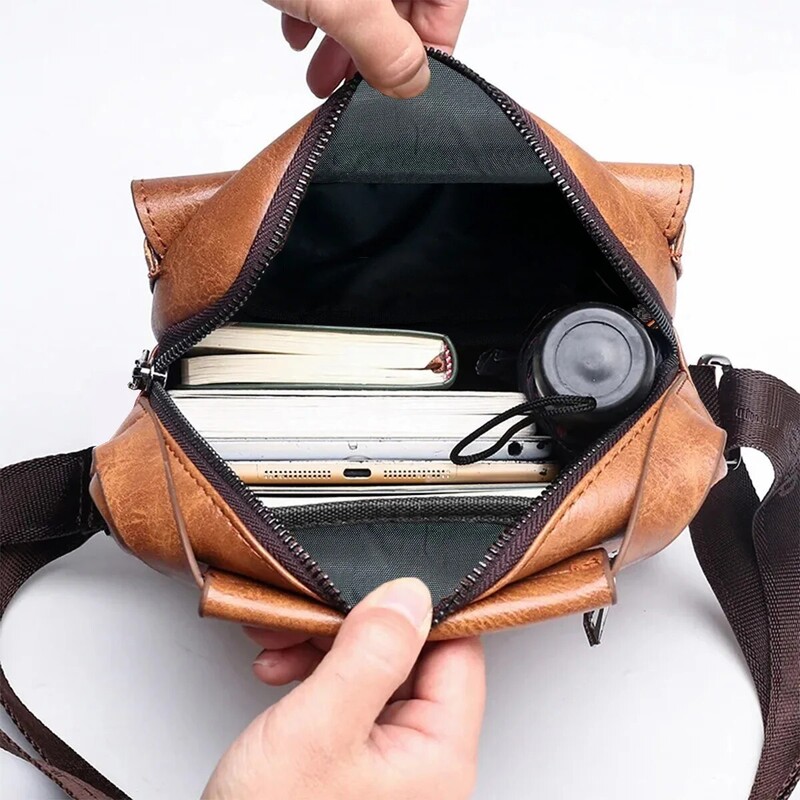 2024, vară, noi, vintage, geantă pentru bărbați, geantă de umăr din piele, pentru bărbați, genți de mână maro, negru, de afaceri, geantă pentru bărbați cu clapă