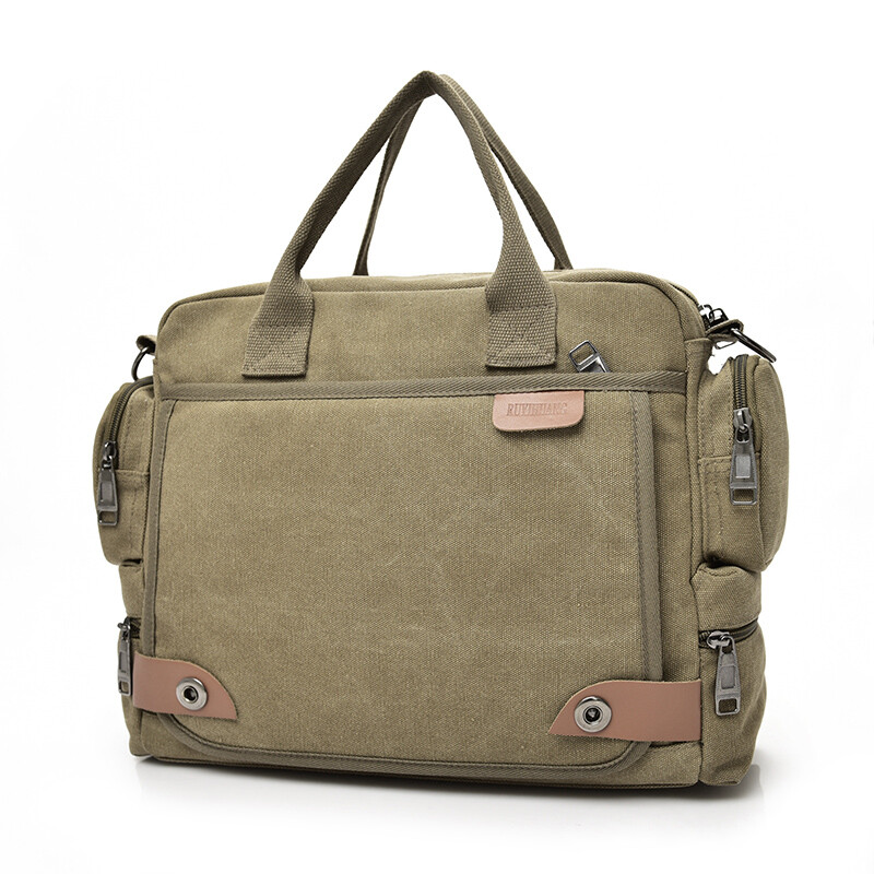 Genți de marcă pentru bărbați Genți de umăr din pânză pentru bărbați Genți de mesaje pentru băiat Genți de mână pentru bărbați pentru călătorii ocazional ghiozdan mare gri