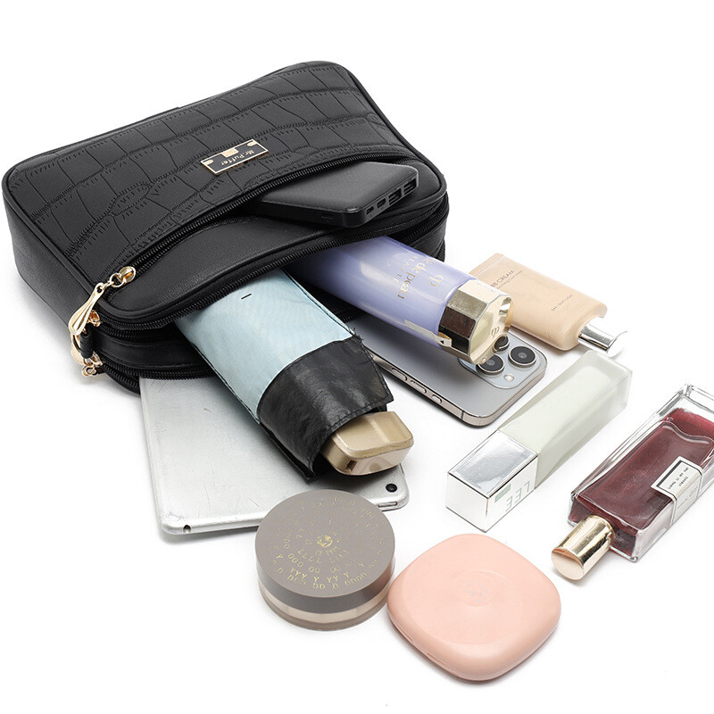 2024 de primăvară, nouă, simplă și de ultimă generație, geantă de lux ușoară pentru mama, versatilă, de mare capacitate, geantă de mână încrucișată.