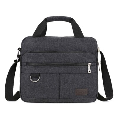 Višeslojna kurirska torba, četvrtasta torba na rame s patentnim zatvaračem, platnena putna torba za preko ramena velikog kapaciteta, uniseks