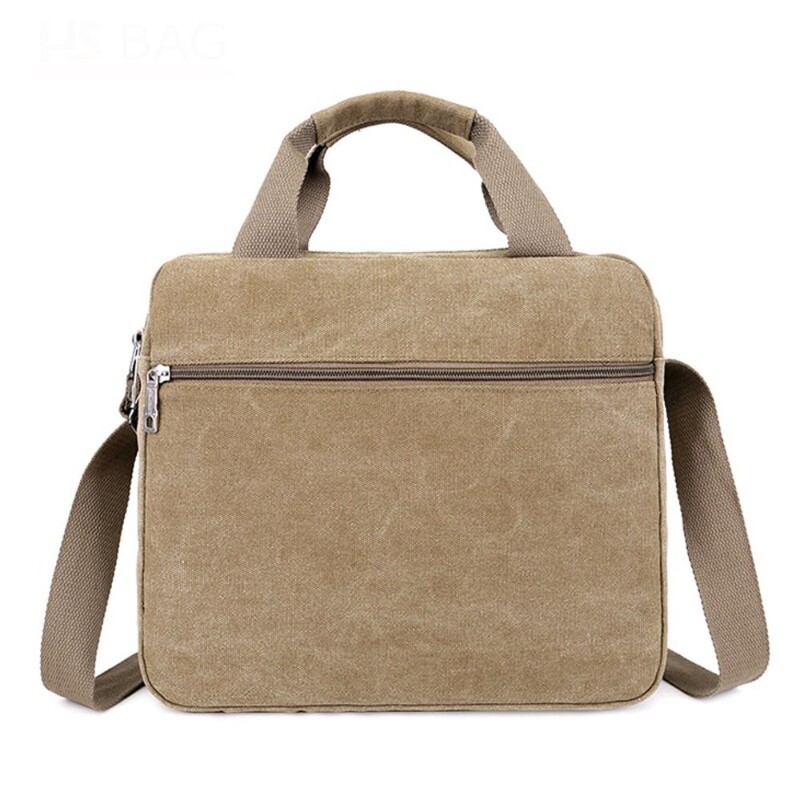 Višeslojna kurirska torba, četvrtasta torba na rame s patentnim zatvaračem, platnena putna torba za preko ramena velikog kapaciteta, uniseks