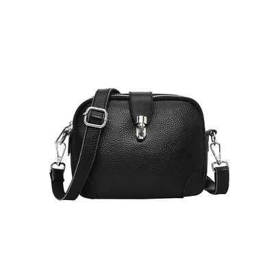 Design de buzunar cu 3 straturi Piele autentică Strat 100% piele de vacă Genți Messenger Femei Designer la modă Poșetă ocazională Portofel Sac A Main