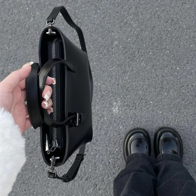 Geantă de mână tote pentru femei 2024 Genți noi de nișă coreene versatile, retro, mici, de mână, pentru navetă