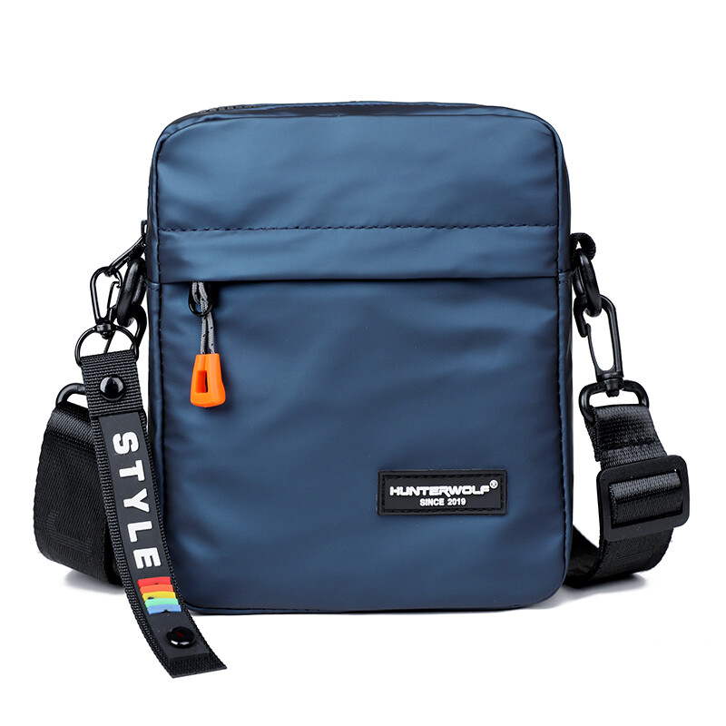 Mini geantă simplă pentru bărbați, geantă laterală pentru telefon, geantă de umăr din piele PU, impermeabilă, pentru afaceri, genți mici de tip Messenger