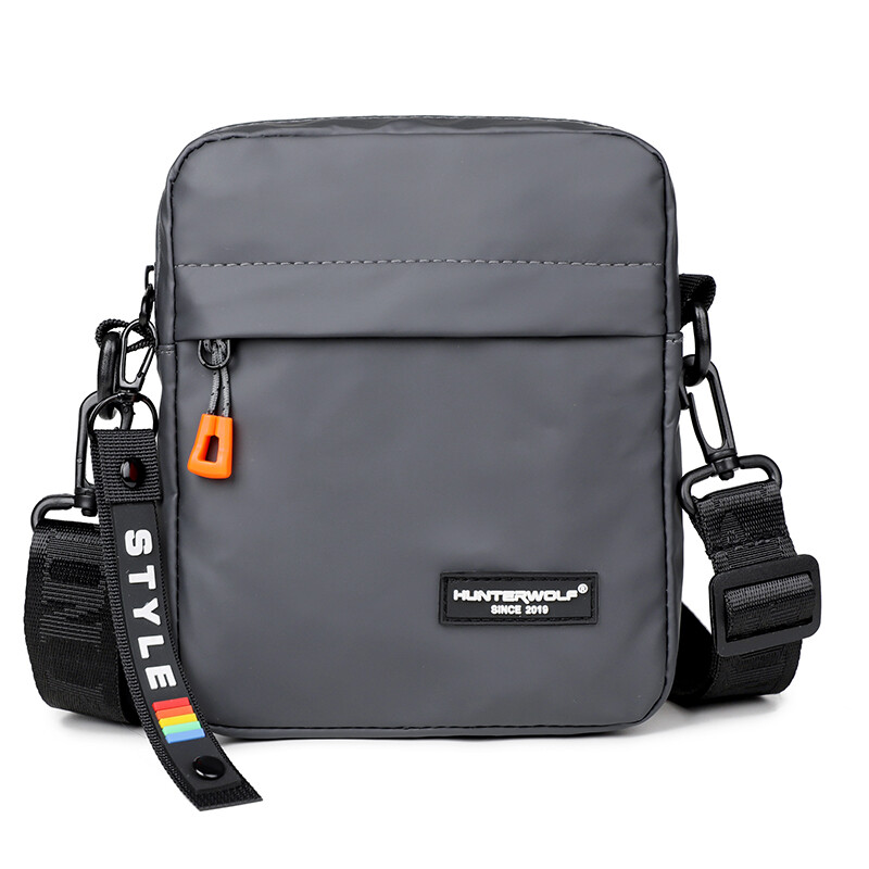 Mini geantă simplă pentru bărbați, geantă laterală pentru telefon, geantă de umăr din piele PU, impermeabilă, pentru afaceri, genți mici de tip Messenger