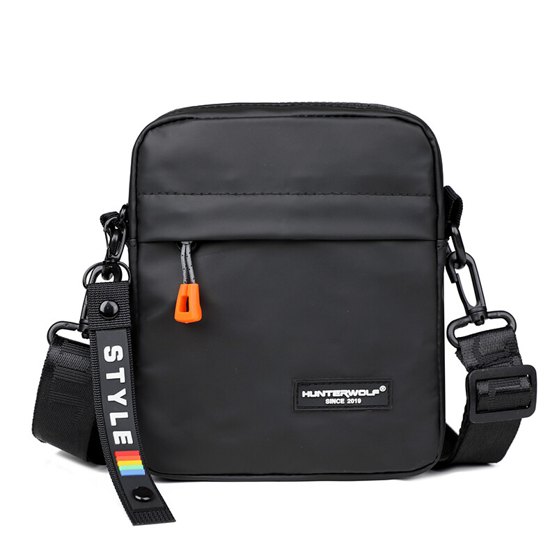 Mini geantă simplă pentru bărbați, geantă laterală pentru telefon, geantă de umăr din piele PU, impermeabilă, pentru afaceri, genți mici de tip Messenger