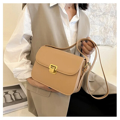 Geantă mică de gamă înaltă pentru femei 2024 stil nou cu textura de nișă Geantă populară pentru femei, cu un singur umăr, geantă pătrată mică