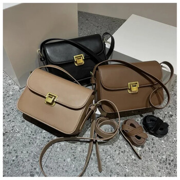 High End Small Bag for Women 2024 New Style with Niche Texture Δημοφιλής τσάντα χιαστί για γυναίκες Μονό ώμο Small Square Sac