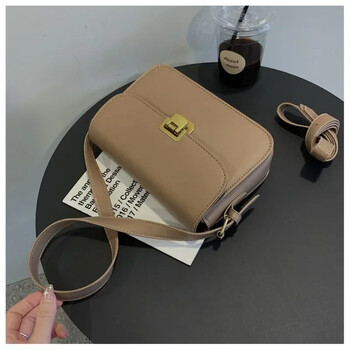 High End Small Bag for Women 2024 New Style with Niche Texture Δημοφιλής τσάντα χιαστί για γυναίκες Μονό ώμο Small Square Sac