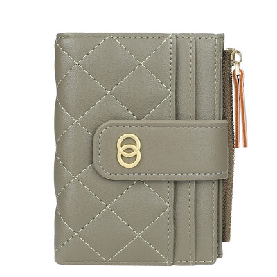 Portofel scurt pentru femei Portofel din piele PU cu fermoar Suporturi de carduri Geantă mică cu fermoar Poșetă pentru monede Portofele negre roșii pentru femei