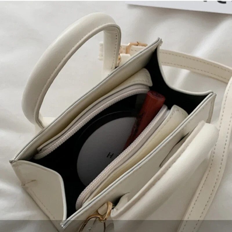 2024. Nova mala četvrtasta torba Nova popularna retro mini ručna torbica Literary Crowds Na rame Messenger Ženska torba