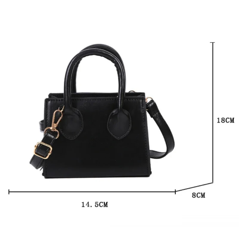 2024. Nova mala četvrtasta torba Nova popularna retro mini ručna torbica Literary Crowds Na rame Messenger Ženska torba