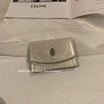 Korejas modes maka karte vienkrāsu sērijas vienkāršības monētu somiņa saldai meitenei āra pārnēsājamai bankas studenta kartes turētājam