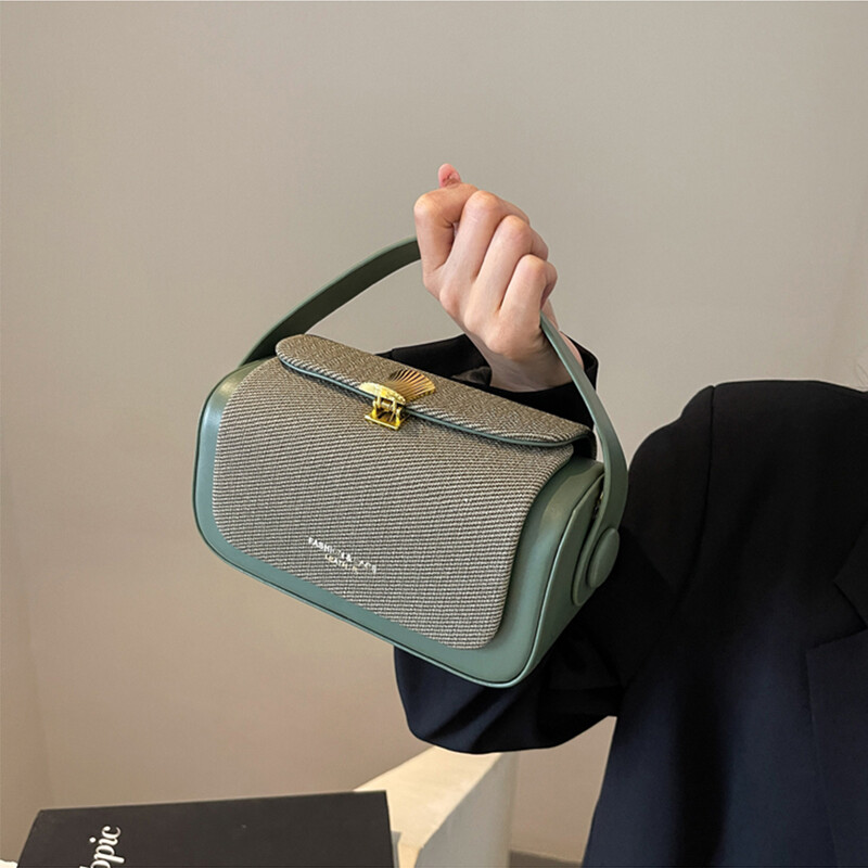 Genți pătrate mici, de calitate superioară, pentru femei, 2024, la modă, clasice, din piele PU