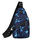 Pachet de piept pentru bărbați, noua versiune coreeană la modă, geantă de mână, sport ușoară, sport în aer liber, rucsac ocazional pentru cuplu.