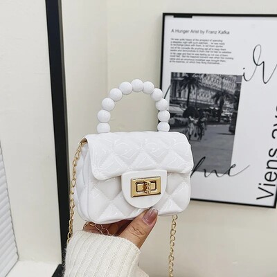 Ženske ručne torbice u boji slatkiša, veleprodaja, nova prozirna želatinasta torba, ženska torba iz kineskog kopna Motociklistička oprema Acc