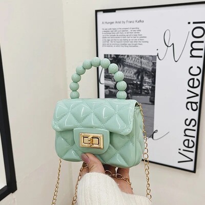 Ženske ručne torbice u boji slatkiša, veleprodaja, nova prozirna želatinasta torba, ženska torba iz kineskog kopna Motociklistička oprema Acc