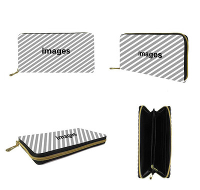 Sieviešu maks, ādas modes gradients, leoparda apdruka, auduma somiņa ar monētu kabatu Busniess Femme Wallets Carteras 2021