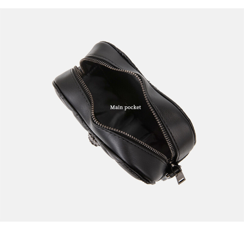 Geantă de umăr cu cap de vultur Geanta de umăr în formă de cap de lanț Genți de mână mici, din piele PU, pentru femeie, cadou