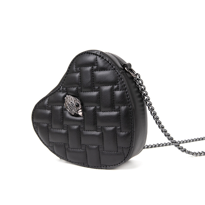 Geantă de umăr cu cap de vultur Geanta de umăr în formă de cap de lanț Genți de mână mici, din piele PU, pentru femeie, cadou