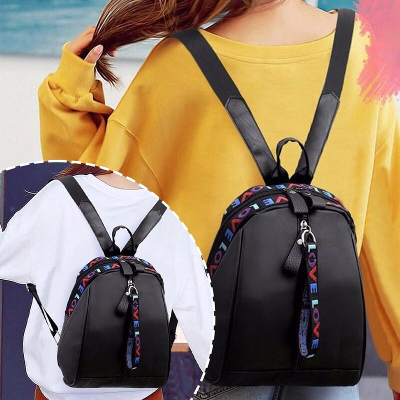 Kontrasta krāsu mugursoma Modes mugursomas Oksfordas auduma ūdensnecaurlaidīgas ikdienas lielas klases studentu mugursoma Viegla O2j7