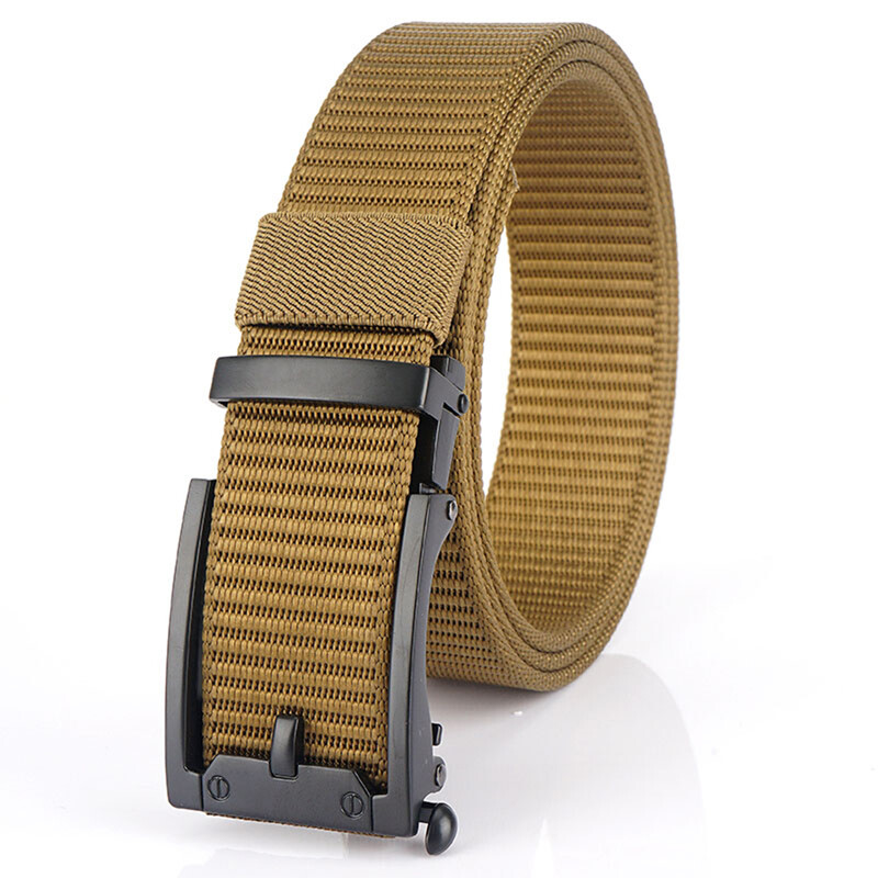 Curea tactică TUSHI Cataramă metalică Cureaua elastică cu eliberare rapidă Curea de antrenament cu scule ocazionale Cureaua de pantaloni pentru bărbați Accesorii sportive