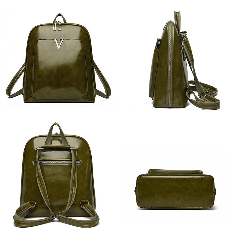 2024 Rucsacuri din piele pentru femei Rucsacuri vintage pentru femei de înaltă calitate pentru fete Rucsac de călătorie de mare capacitate pentru femei Sac A Dos
