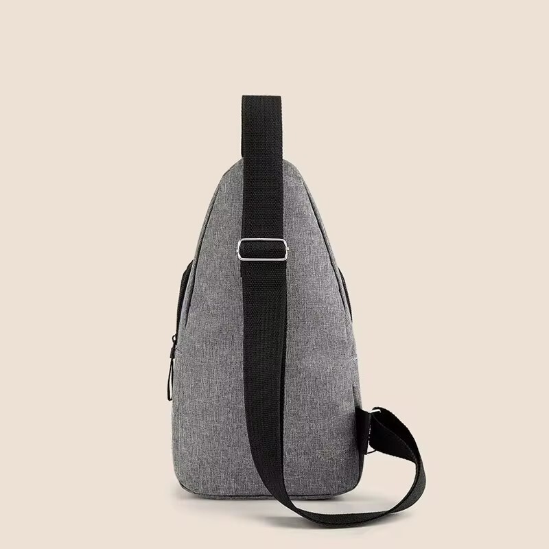 Geantă de piept pentru bărbați, cu un singur umăr, de capacitate mare, pentru sport și petrecere a timpului liber, la modă, geantă mică de umăr, de capacitate mare
