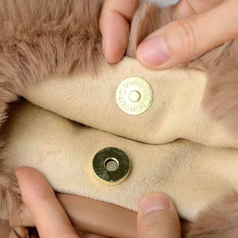 Geantă de pluș cu dovleac pentru femei, genți de tote drăguțe, genți de umăr de călătorie, la modă, toamnă și iarnă