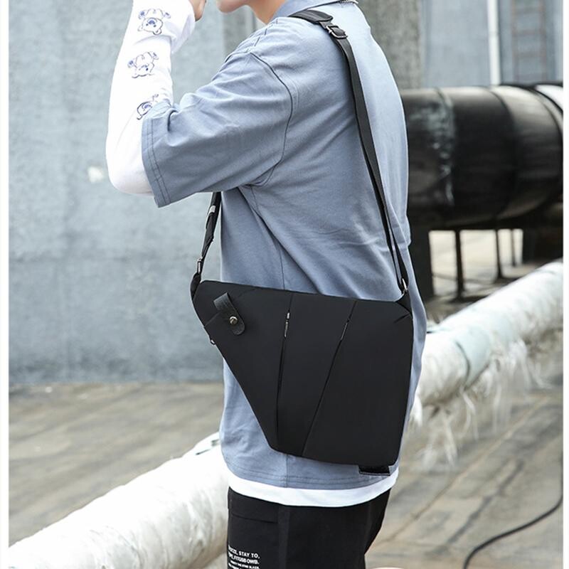 Nove višenamjenske torbe za prsa Protuprovalne jednostruke Crossobdy torbe za muškarce Vodootporna muška torba za nošenje preko tijela Fanny Pack Sac