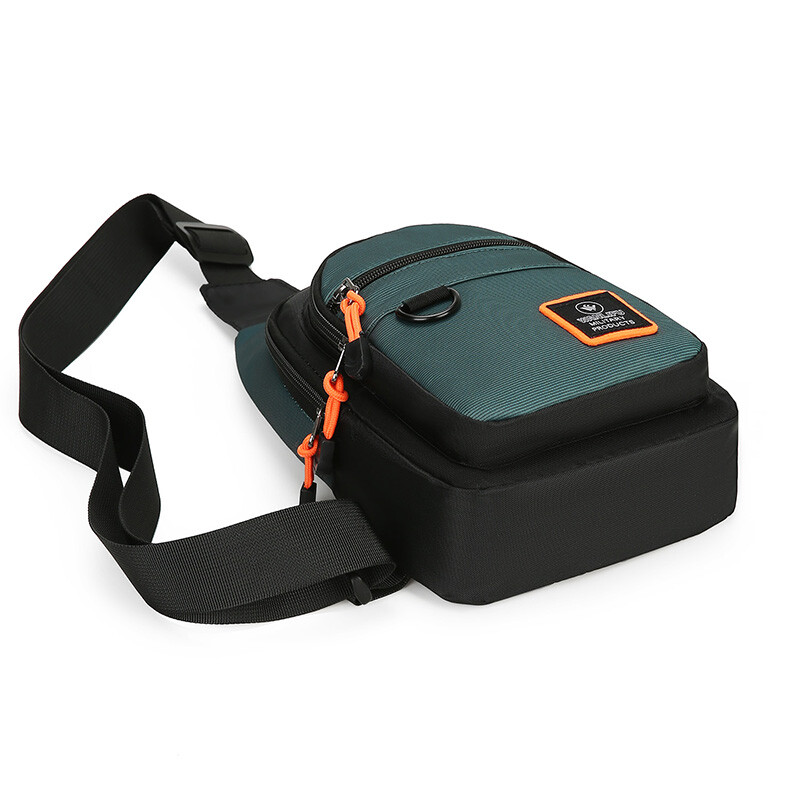 Geantă ocazională pentru piept pentru bărbați, geantă mică de umăr din nailon, pentru alergare, curea pentru ciclism, geantă pentru sport în aer liber, geantă de călătorie pentru telefon.