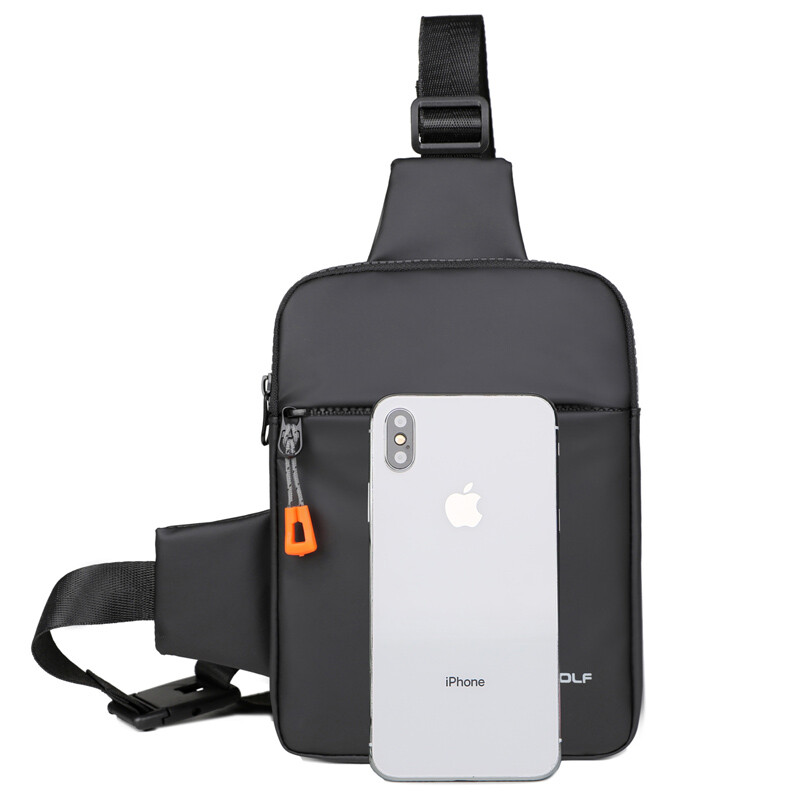 Geantă de piept multifuncțională pentru bărbați Geantă de călătorie în aer liber pentru bărbați Geantă ocazională de tip crossbody geantă mic rucsac pentru alergare geantă de piept pentru ciclism