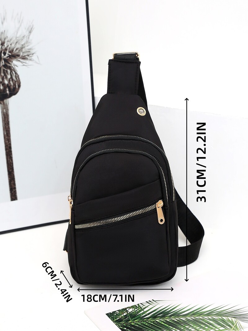 Rucsac Sling Geantă Sling Bărbați Călătorii Drumeții Geantă de piept Rucsac de umăr În aer liber Pescuit sportiv