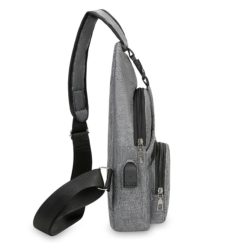 2023, geantă de piept inteligentă pentru bărbați, geantă de umăr, geantă de umăr, coreeană, casual, pentru bărbați