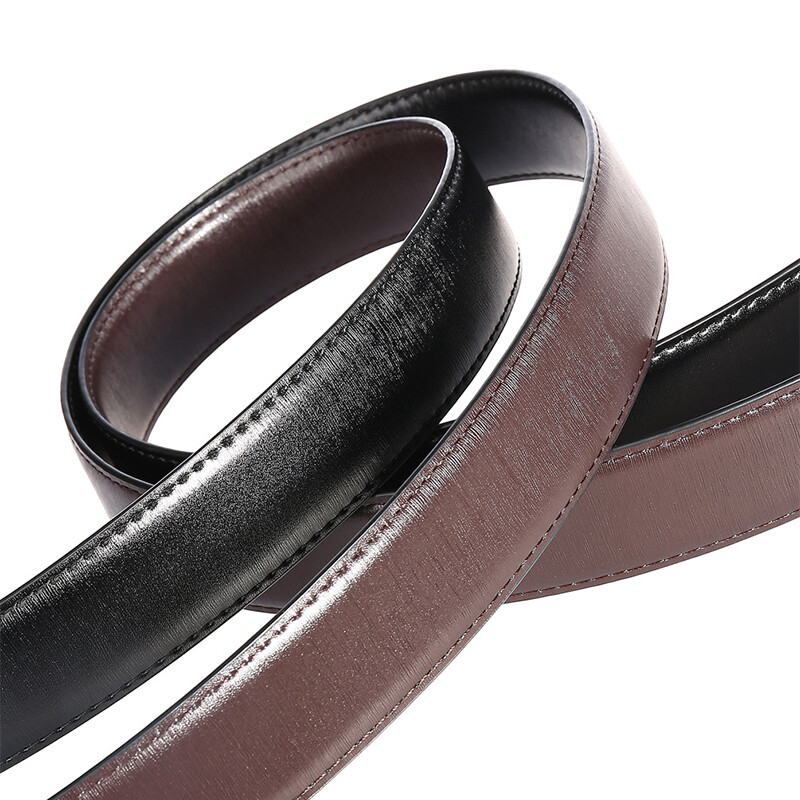 MEDYLA vīriešu dabiskās govs ādas josta ikdienišķa biznesa stila abpusēja josta vīriešu senioriem, melna rotējoša sprādzes uzvalka josta Dropshipping