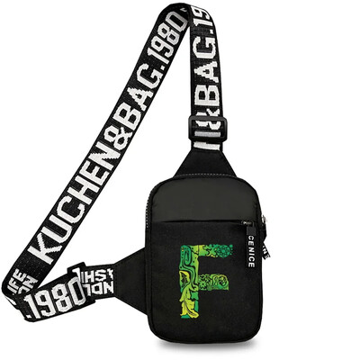 Geantă sport pentru piept bărbați Genți de mesaje pentru telefon mobil mic Genți de talie Geantă de mână multifuncțională Gravează imaginea Nume inițială