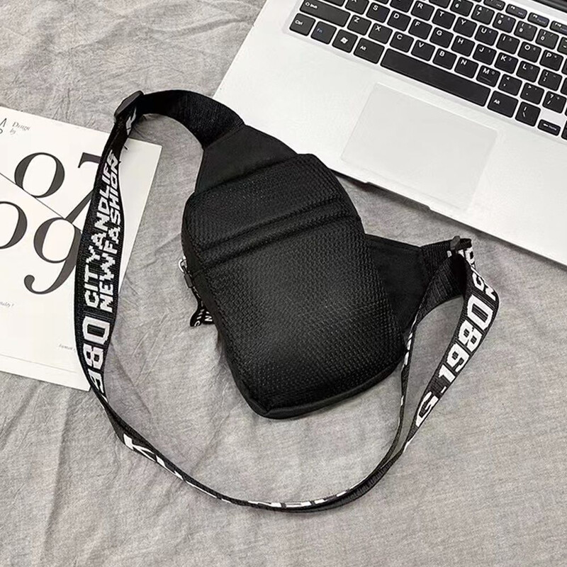 Geantă sport pentru piept bărbați Genți de mesaje pentru telefon mobil mic Genți de talie Geantă de mână multifuncțională Gravează imaginea Nume inițială