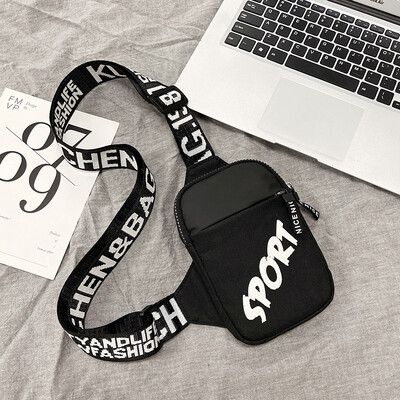 Vīriešu plecu soma Trend ūdensizturīga maza kurjera soma Kvadrātveida Crossbody somas Soma vīriešiem Sacoche Homme